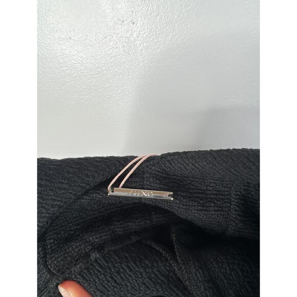 NWT Alexis Jody Pleated Skirt Front Zip Mini Dress Women's Black Size: Small - Picture 5 of 7